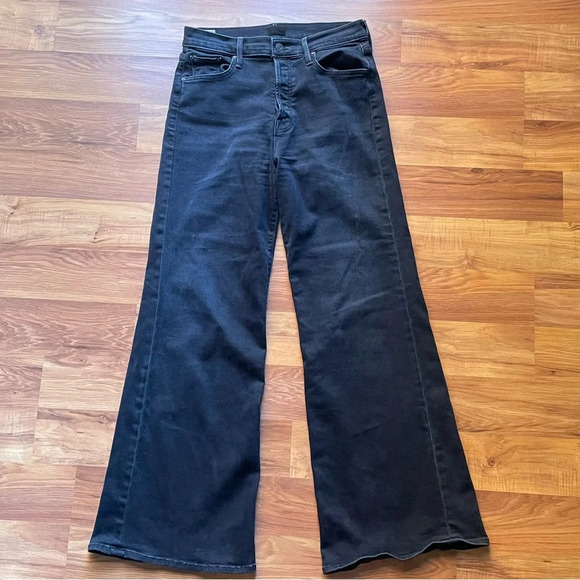 MOTHER Tomcat Roller 29, Night In Venice High Rise Wide Leg Denim dark blue - Picture 11 of 16